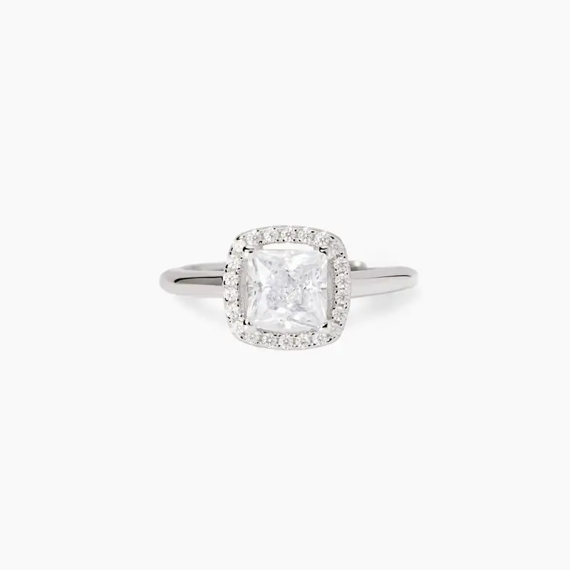 Anello In Argento Con Zircone Cool Or Rétro?