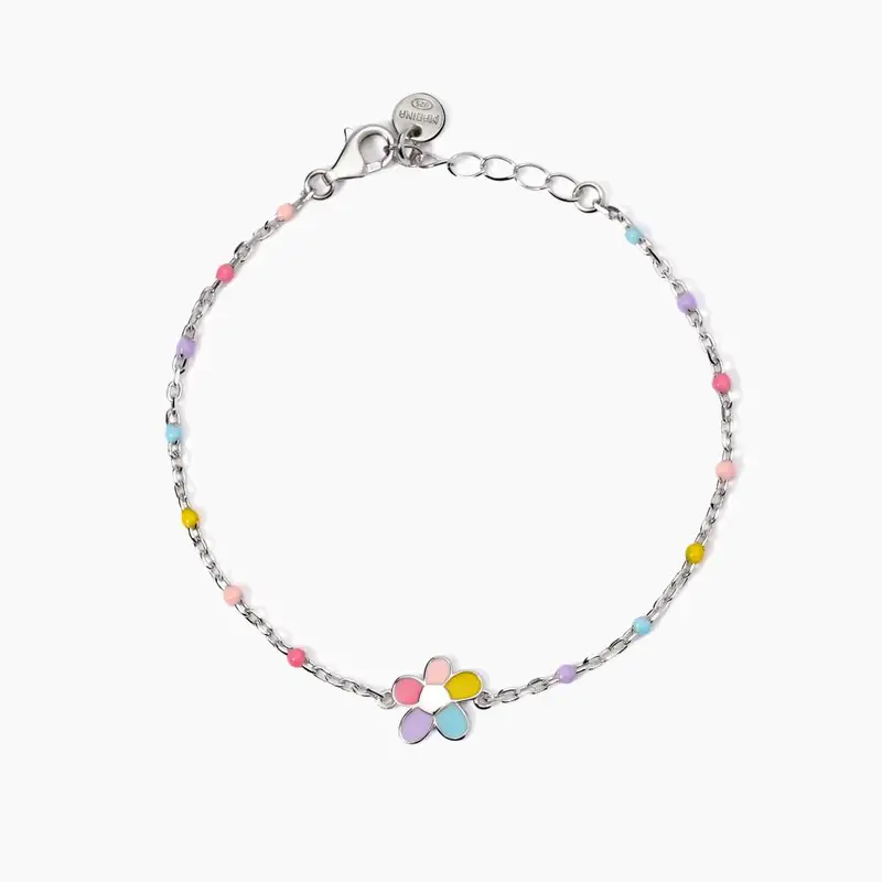 Bracciale Con Fiorellino Smaltato Bloom