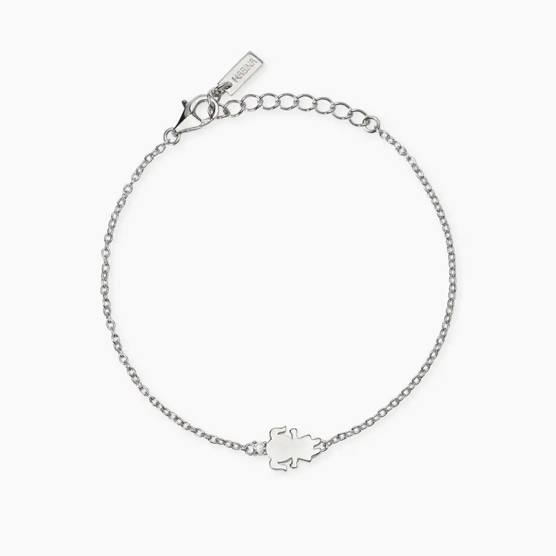 Bracciale Con Simbolo Bimba Con Diamante Lab-grown My Diamond