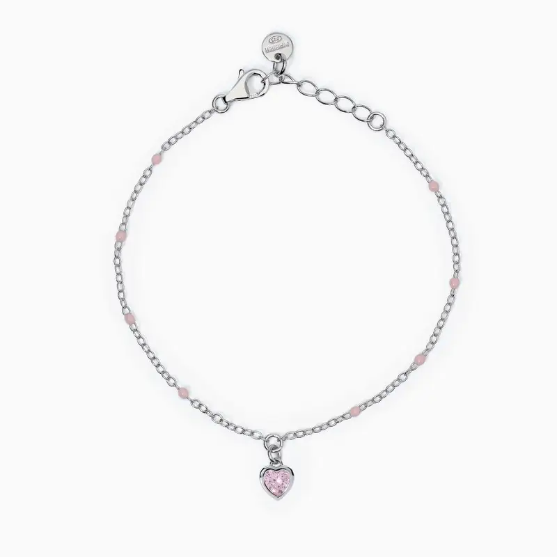 Bracciale Da Bambina Con Cuore Pendente Petit Cœur