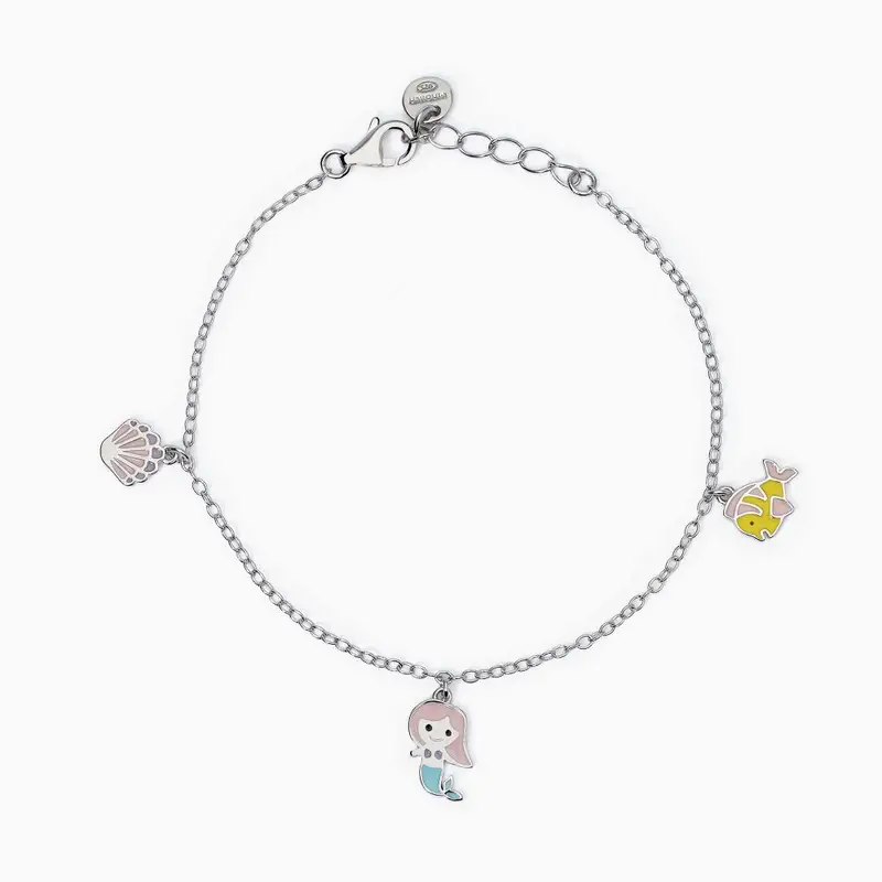 Bracciale Da Bambina Con Simboli Mare Fantasy