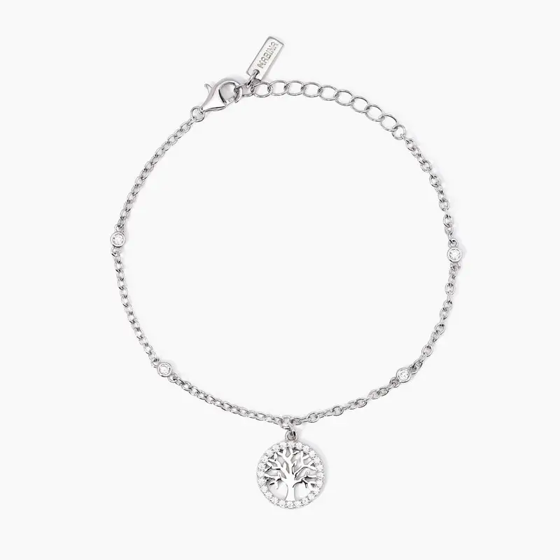 Bracciale In Argento Con Albero Della Vita Albero Della Vita