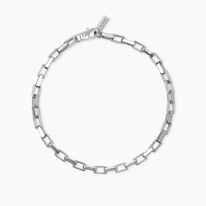 Bracciale In Argento Con Catena Allungata Every Day