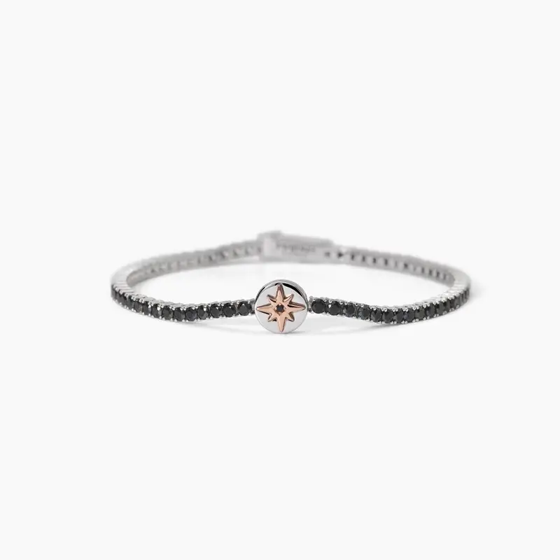Bracciale In Argento Con Rosa Dei Venti Cruise