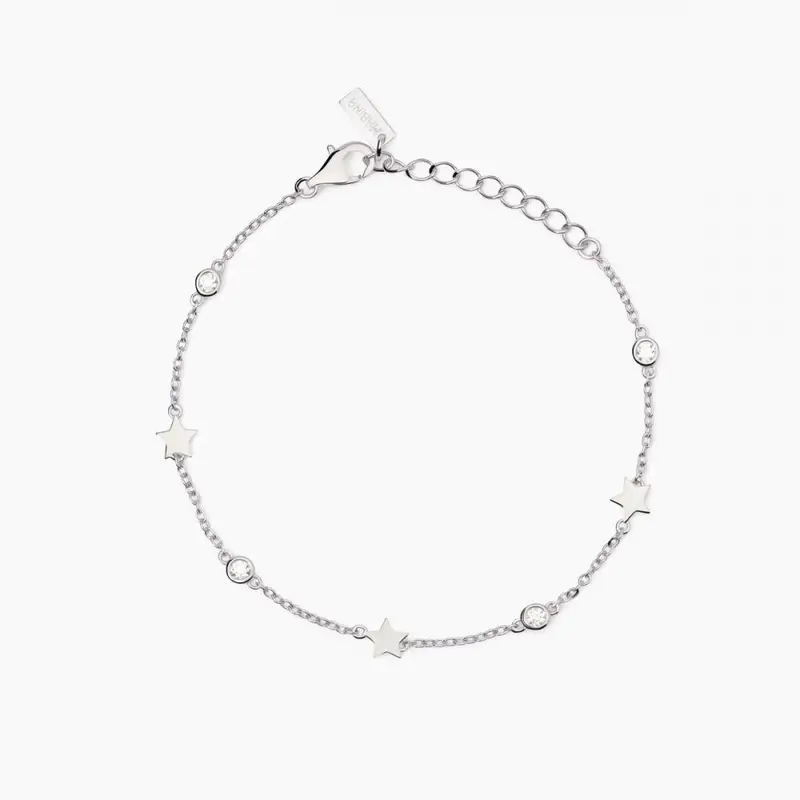 Bracciale In Argento Con Stelle Narciso