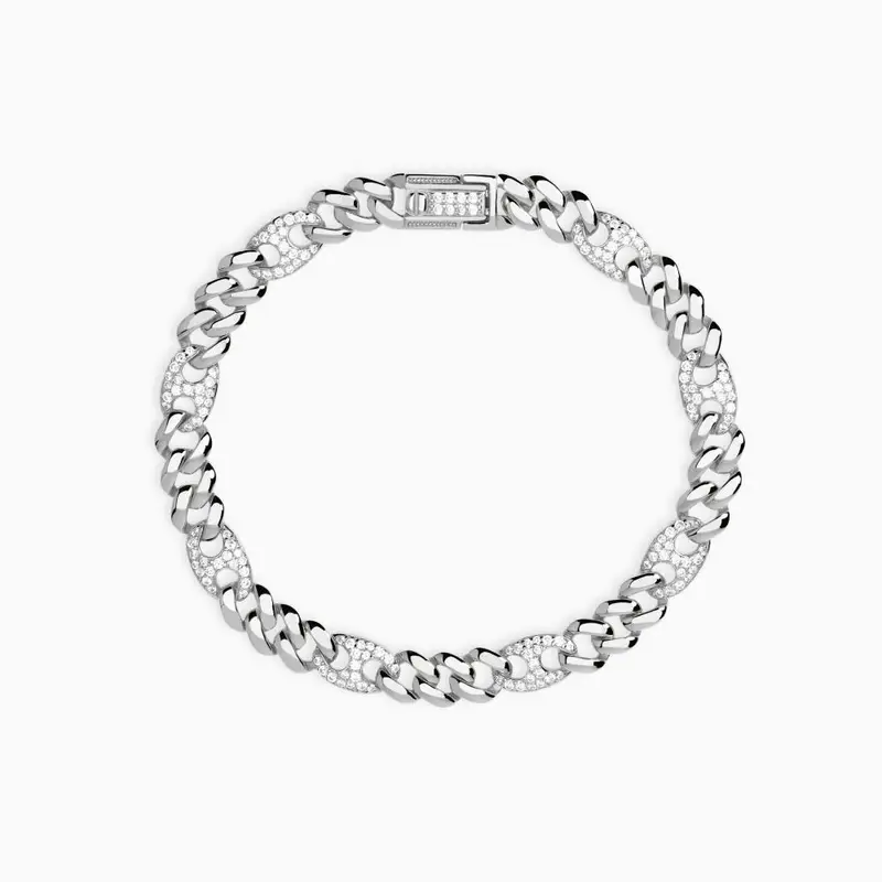 Bracciale In Argento Con Zirconi Privilegio