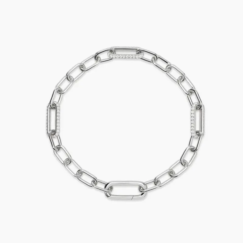 Bracciale In Argento Con Zirconi Rue Madame