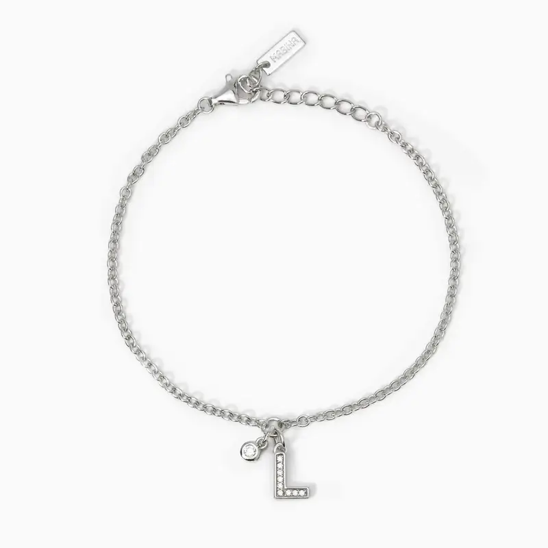 Bracciale Lettera Equot;lequot; A, B, Cool