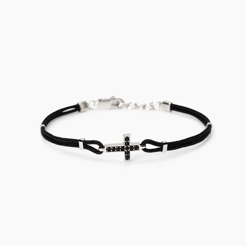 Bracciale Uomo Con Croce Mystical
