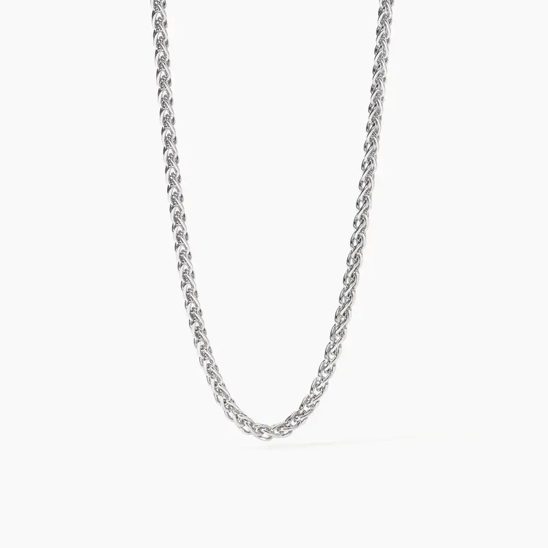 Collana In Argento Con Catena Spiga Every Day