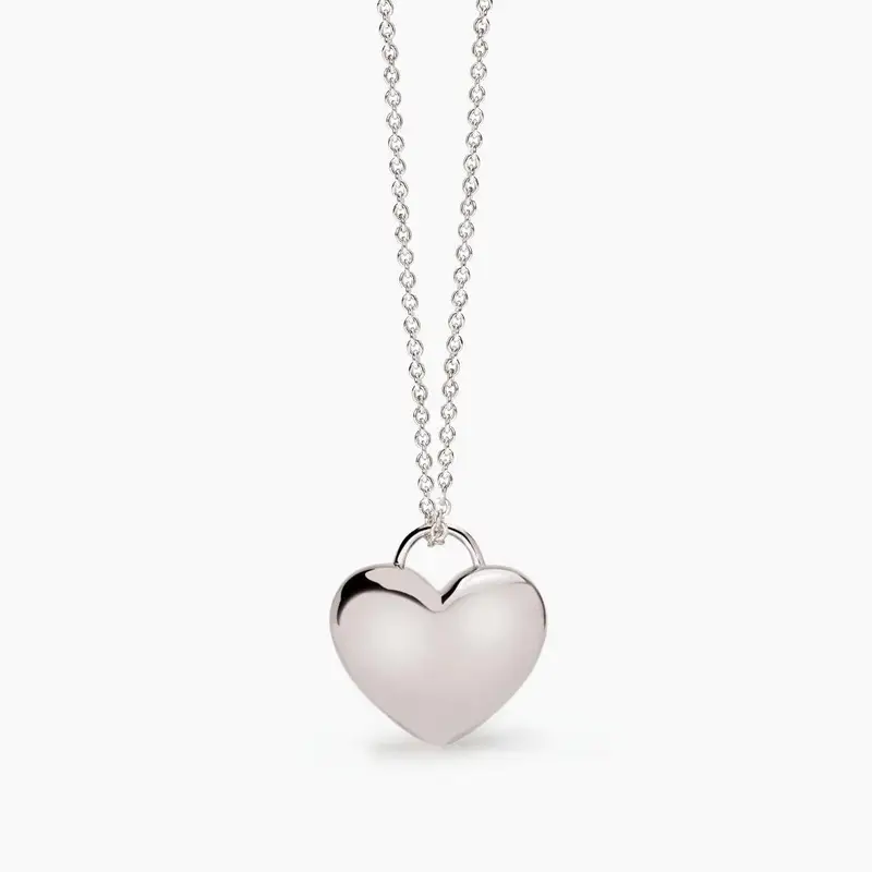 Collana In Argento Con Ciondolo Cuore Feeling