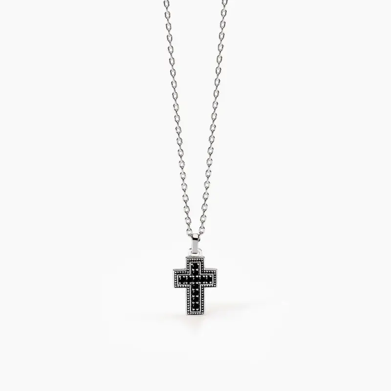 Collana Uomo Con Croce Mystical