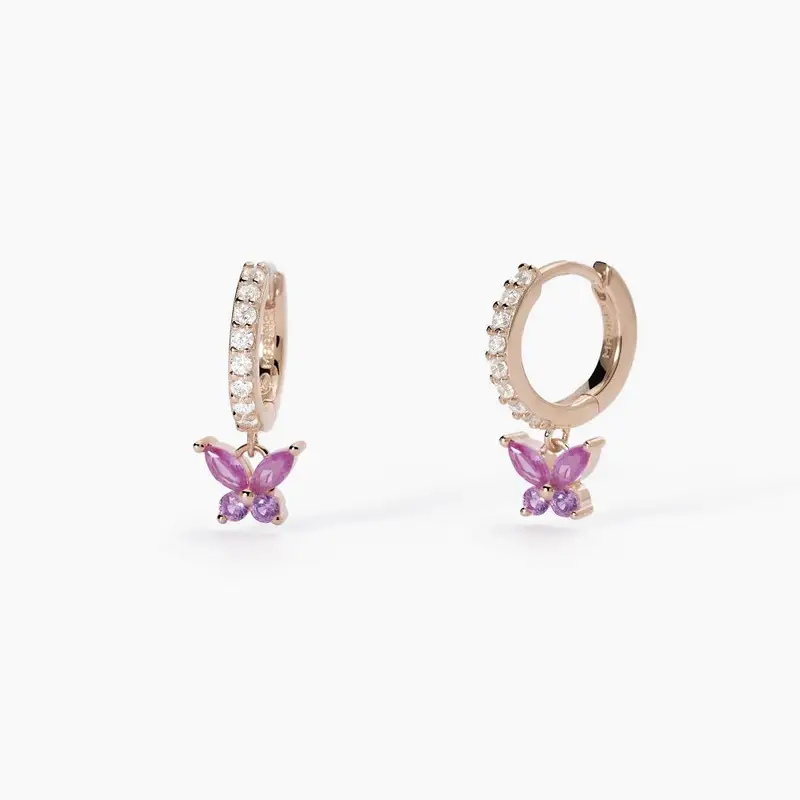 Mabina Gioielli Orecchini Rosa 2540914