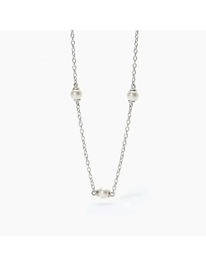 Girocollo bambina MABINA Dream Stone 553615 in argento e sfere in perla