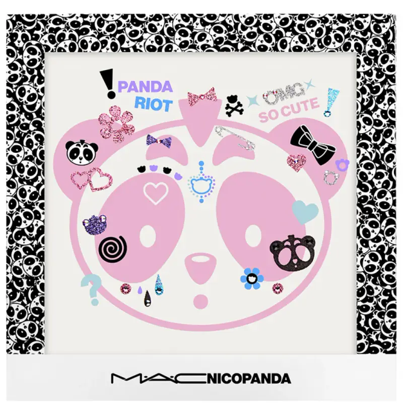 MAC Nicopanda Adesivi per il corpo per viso e corpo