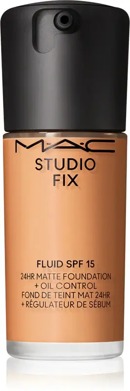 Mac Studio Fix Spf 15 - Fondotina Soft-Matte, Effetto Seconda Pelle, Coprenza Naturale Fino A 24 Ore Nc43 (30 Ml)