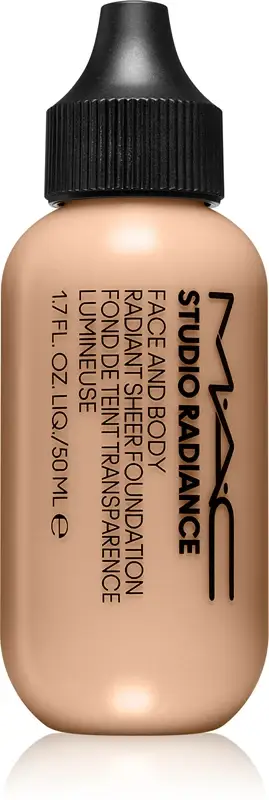 Mac Studio Radiance Fondotinta Viso E Corpo Radiant Sheer 50 ml N1