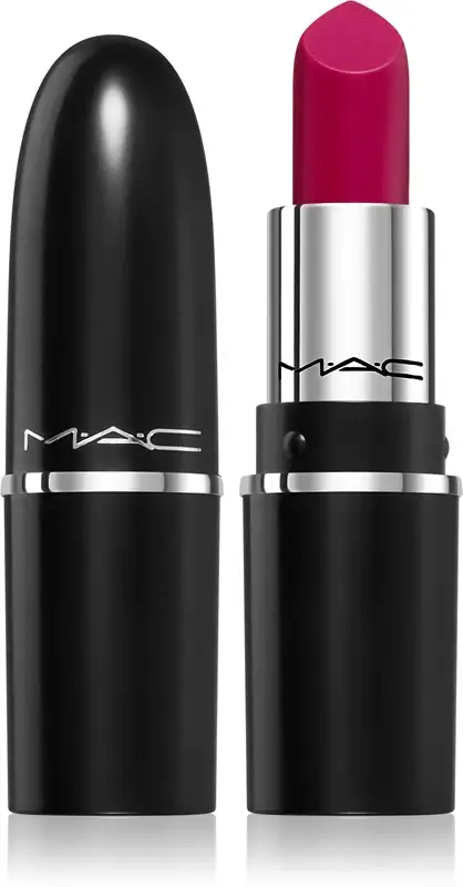 MACximal Sleek Satin Mini rossetto satin per un look perfetto colore REBEL 1.5 g