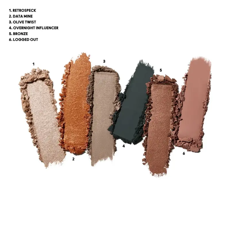 Ombretti Connect In Colour Eye Shadow Palette Bronze Influence - Ombretti, Palette miniatura 3