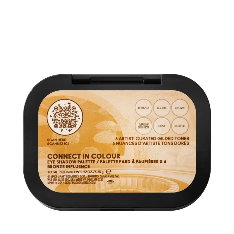 Ombretti Connect In Colour Eye Shadow Palette Bronze Influence - Ombretti, Palette miniatura 4