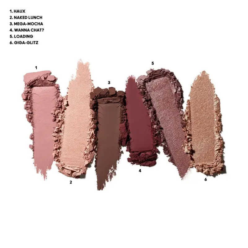 Ombretti Connect In Colour Eye Shadow Palette Embedded in Burgundy - Ombretti, Palette miniatura 3