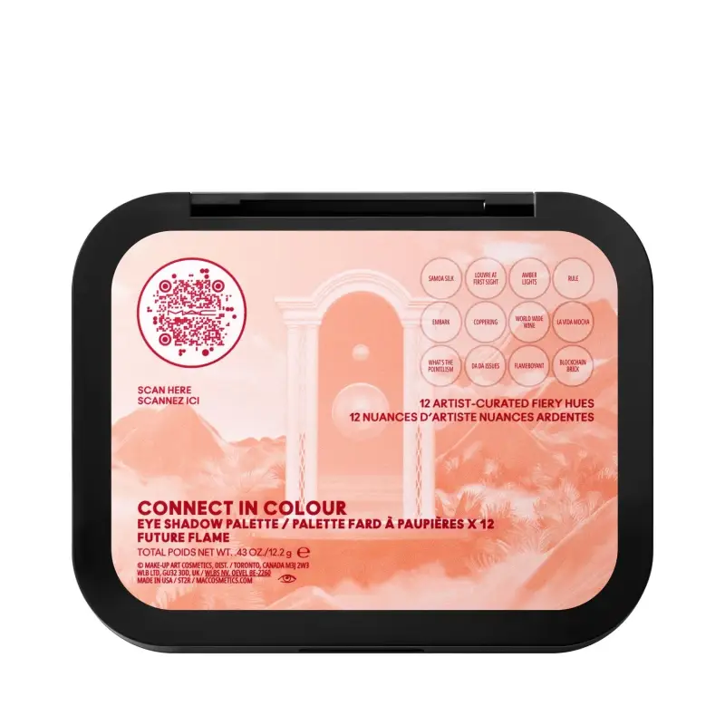 Ombretti Connect In Colour Eye Shadow Palette Future Flame - Ombretti, Palette miniatura 4