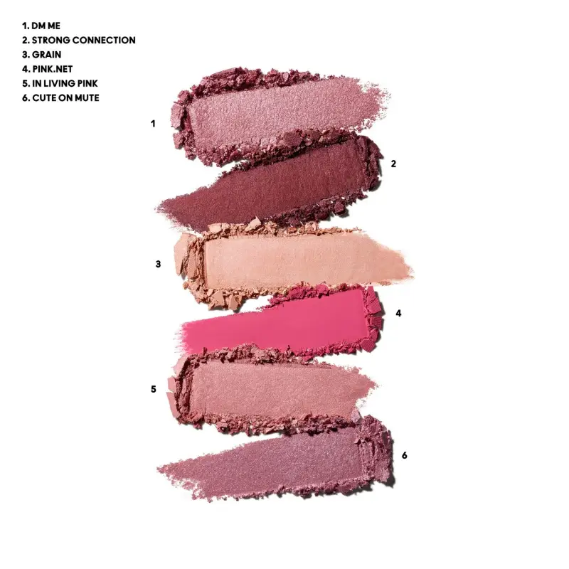 Ombretti Connect In Colour Eye Shadow Palette Rose Lens - Ombretti, Palette miniatura 3