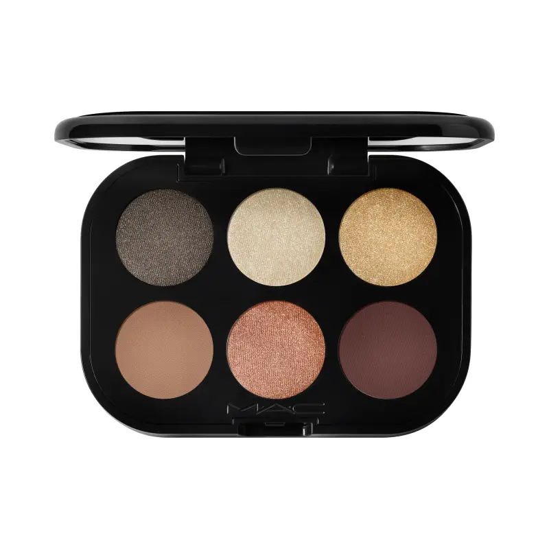 Ombretti Connect In Colour X6 Eye Shadow Palette - Intimate Nudes - Ombretti,Palette