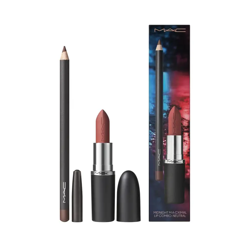 Rossetti Midnight M·A·Cximal Lip Combo ChestnutWarm Teddy - Matita labbra,Rossetti,Cofanetti make up