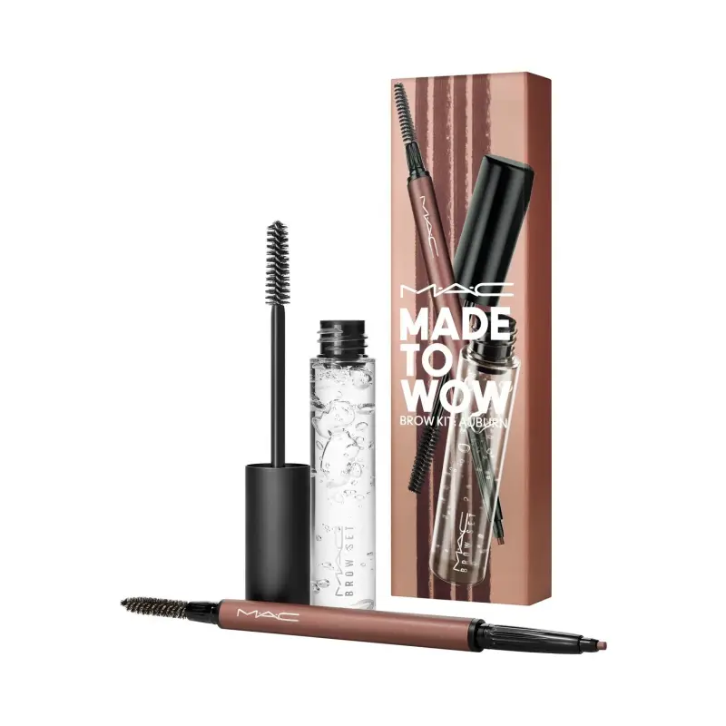 Sopracciglia Made To Wow Brow Kit Auburn - Gel e mascara Sopracciglia