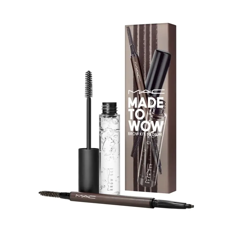 Sopracciglia Made To Wow Brow Kit Medium - Gel e mascara Sopracciglia