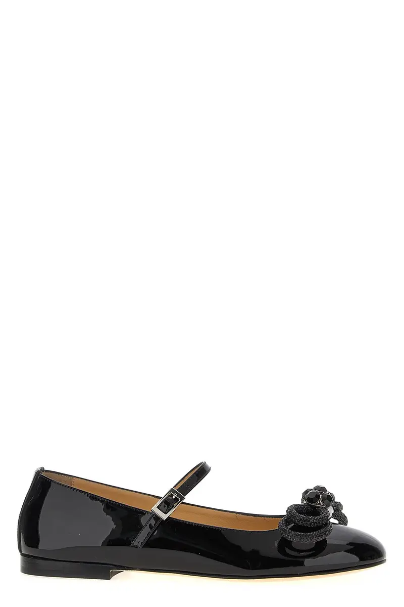 Ballerina Double Bow Nero