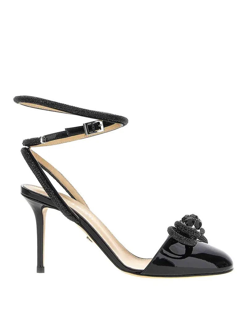 DÃ©colletÃ© con doppio fiocco Nero