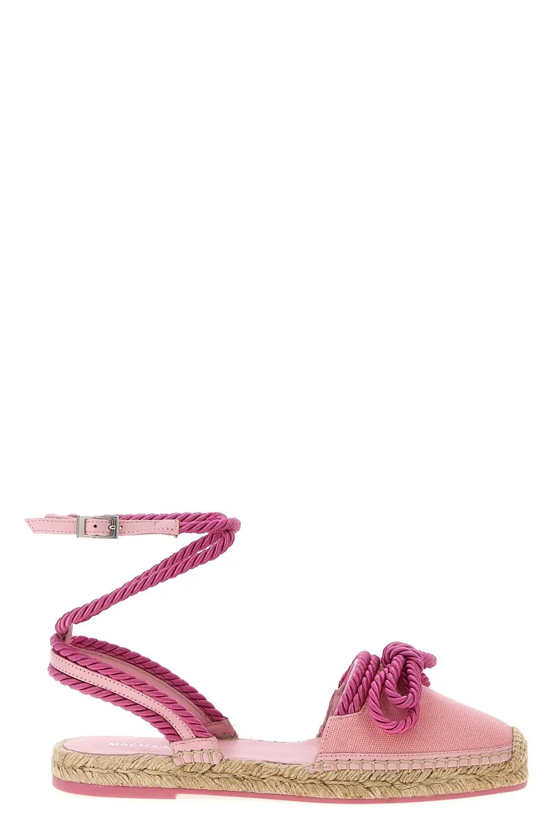 Espadrillas Double Bow Pink Riviera Rosa