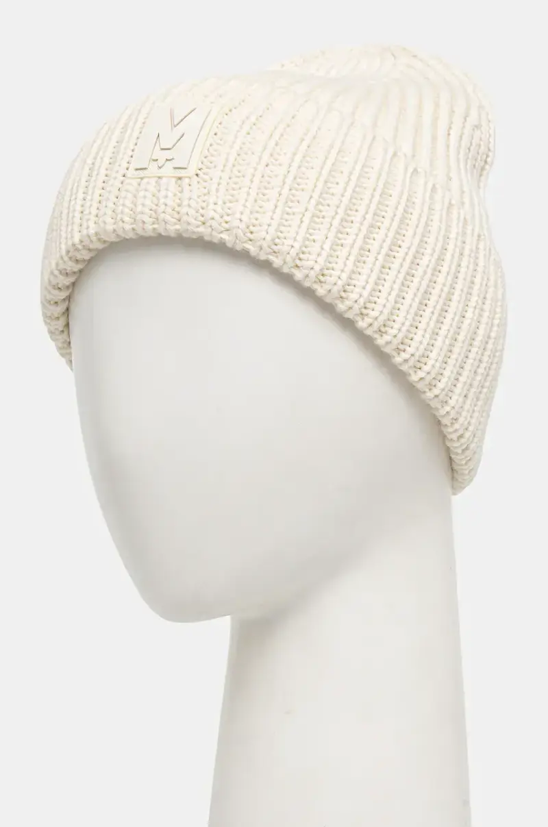 berretto in lana colore beige JUDE-WZ miniatura 2