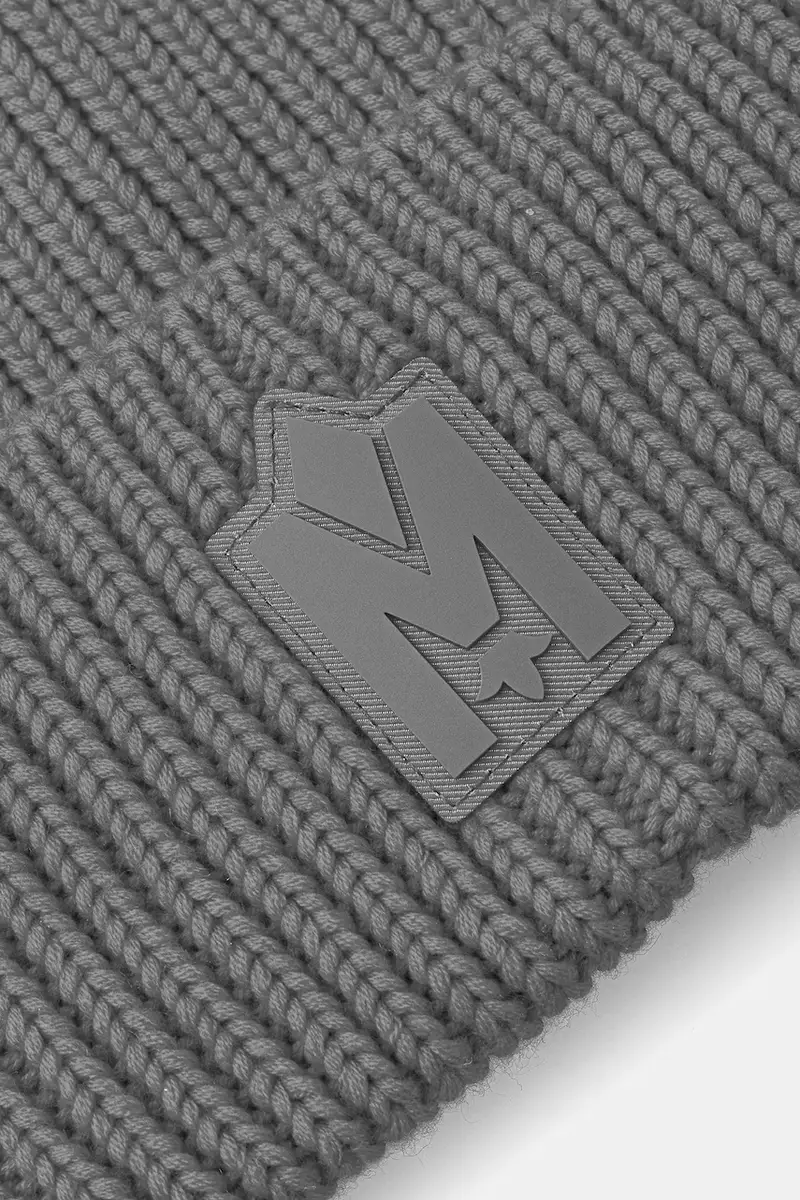 berretto in lana colore blu JUDE-MZ Grigio miniatura 3