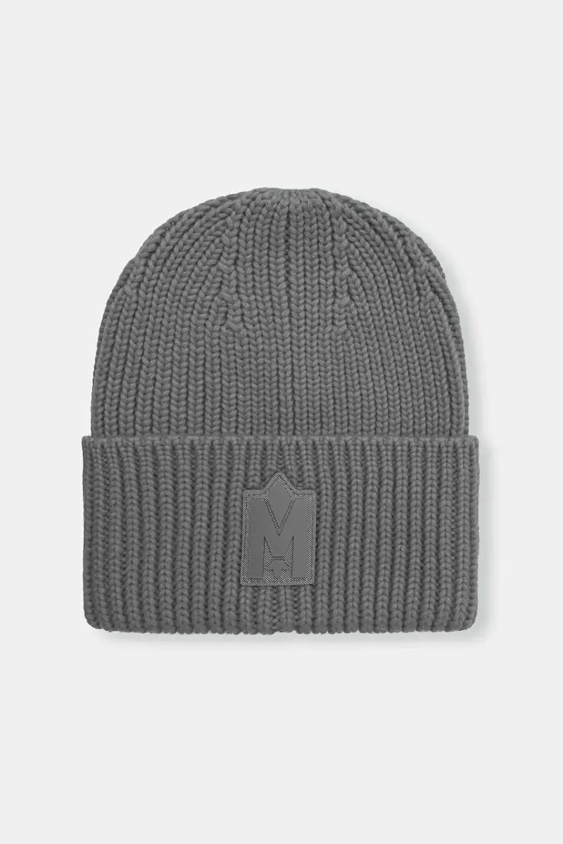 berretto in lana colore blu JUDE-MZ Grigio