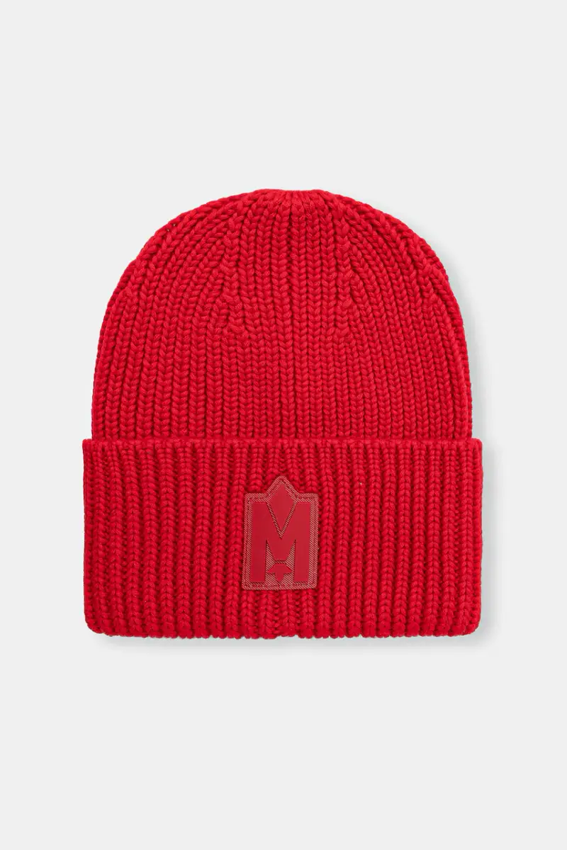 berretto in lana colore blu JUDE-MZ Rosso