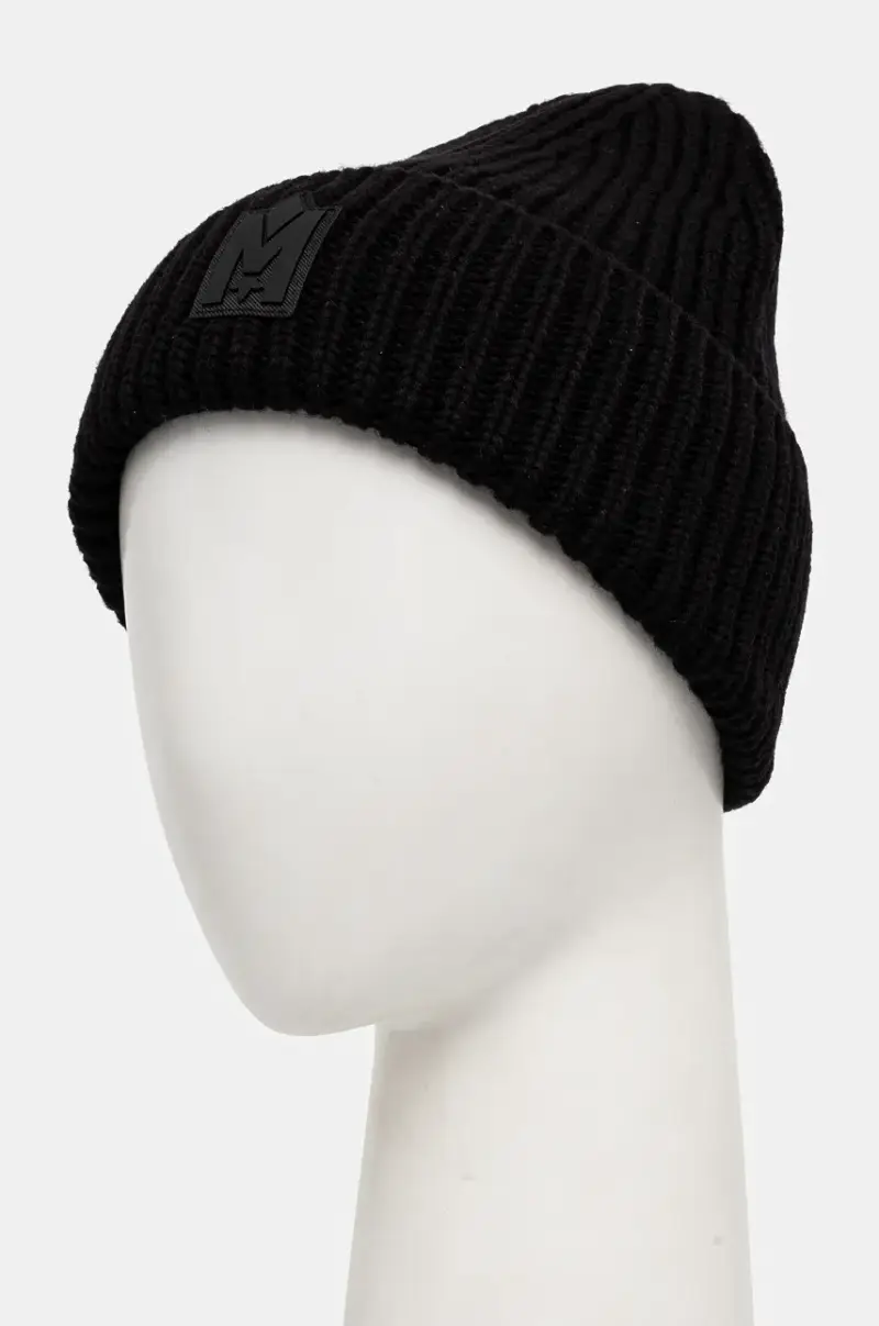 berretto in lana colore nero JUDE-MZ miniatura 2