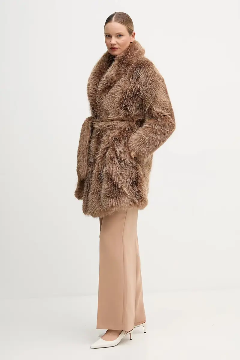 cappotto colore marrone KACELA miniatura 2