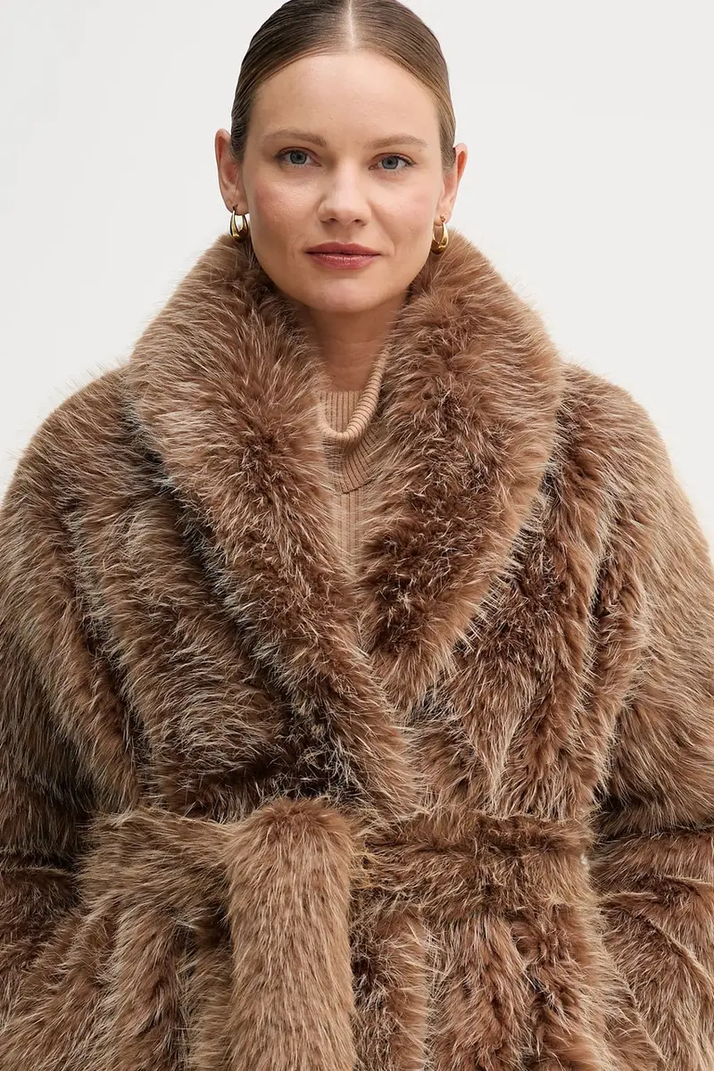 cappotto colore marrone KACELA miniatura 4