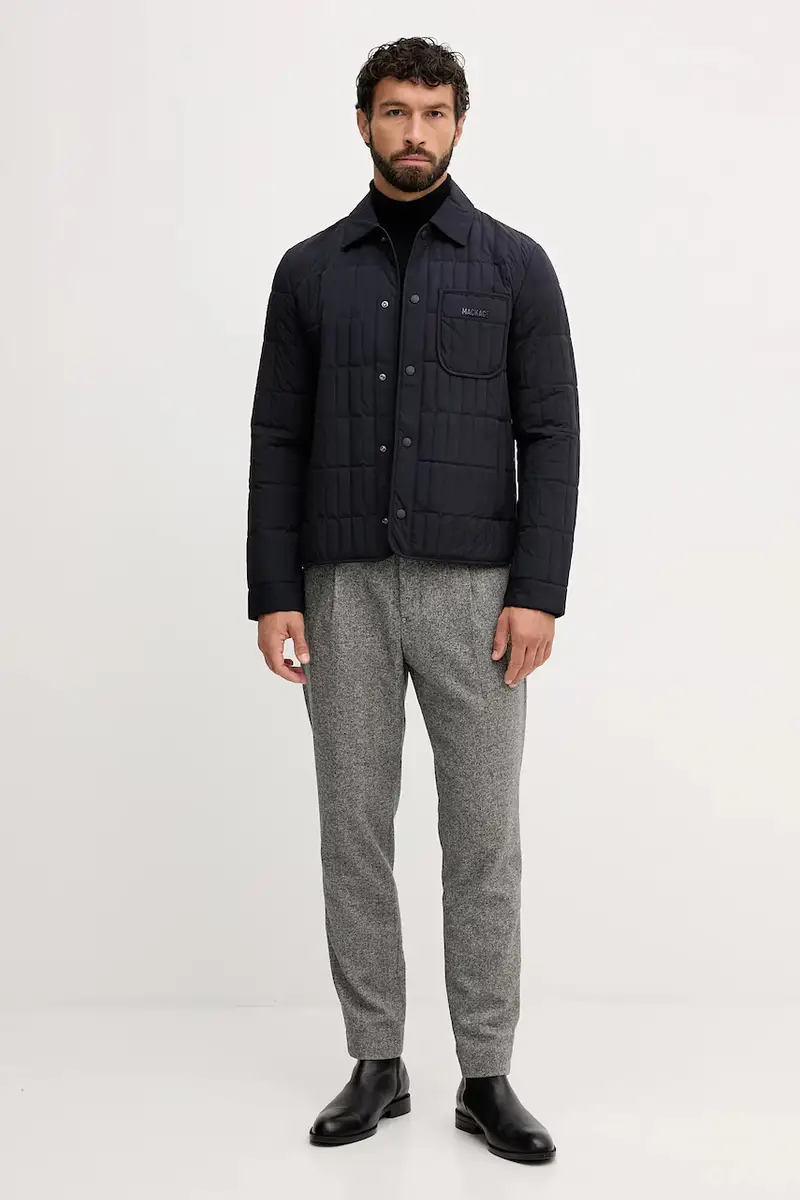 giacca colore blu navy MATEO miniatura 2