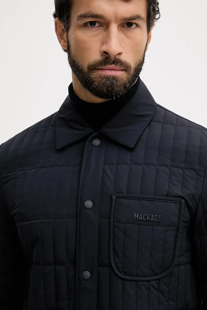 giacca colore blu navy MATEO miniatura 4