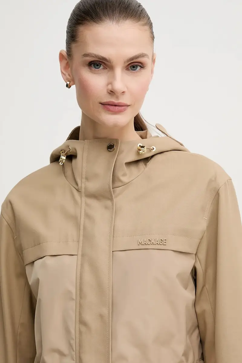 Mackage Parka Donna Beige 3569875 miniatura 4