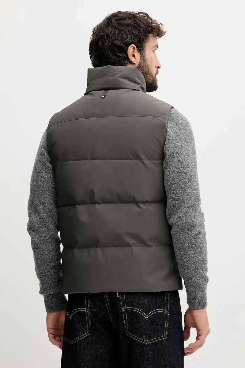 gilet in piuma colore grigio JOSEPH miniatura 3