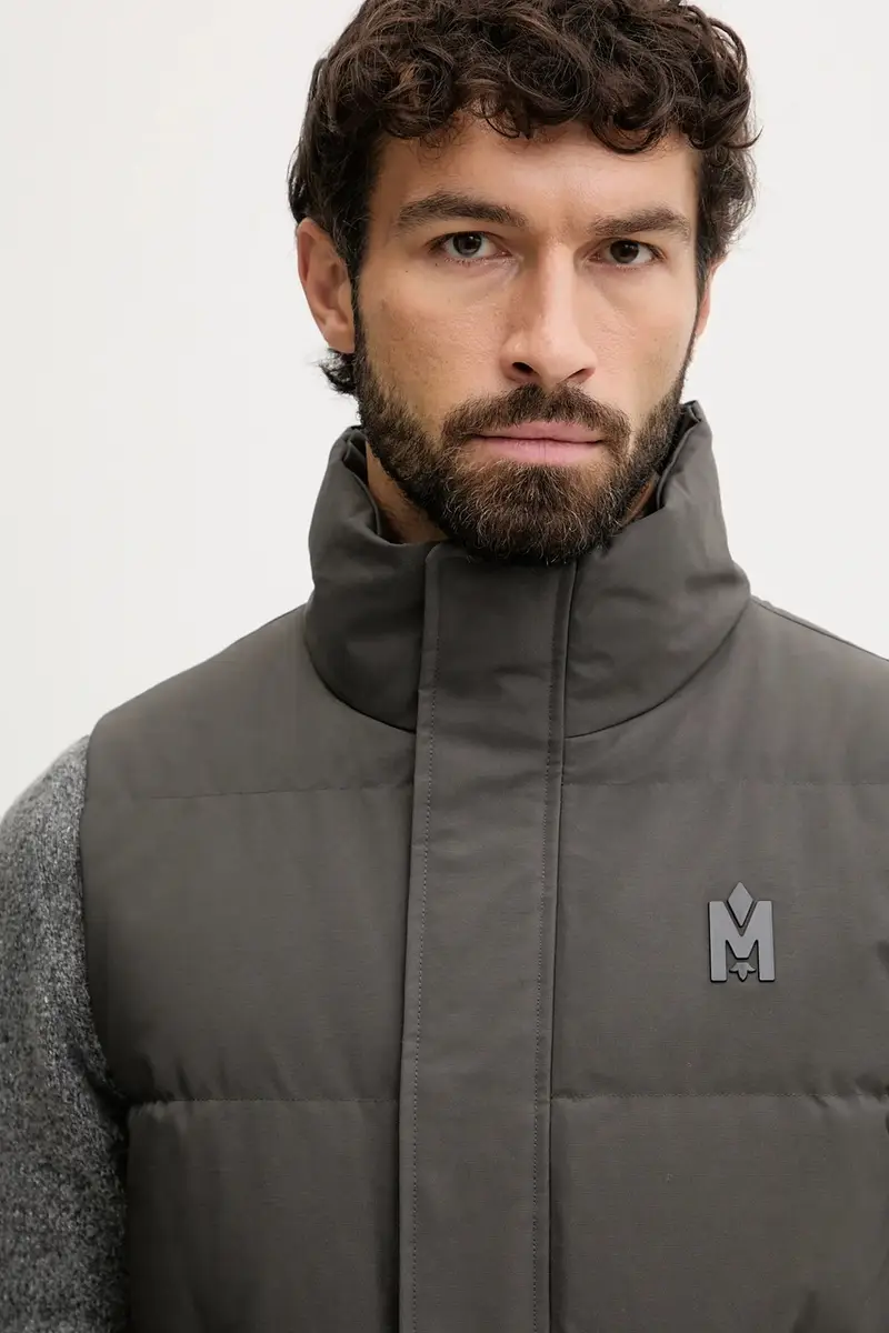 gilet in piuma colore grigio JOSEPH miniatura 4