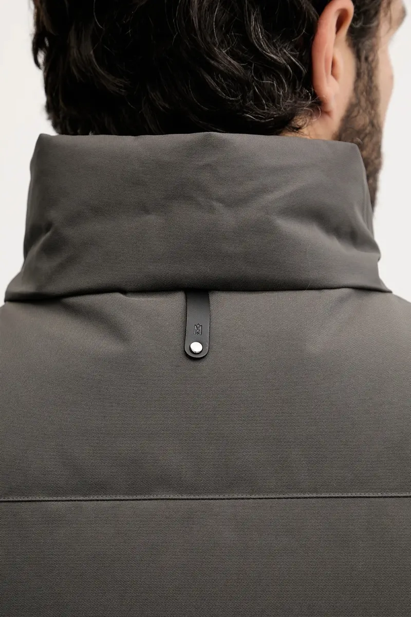 gilet in piuma colore grigio JOSEPH miniatura 5