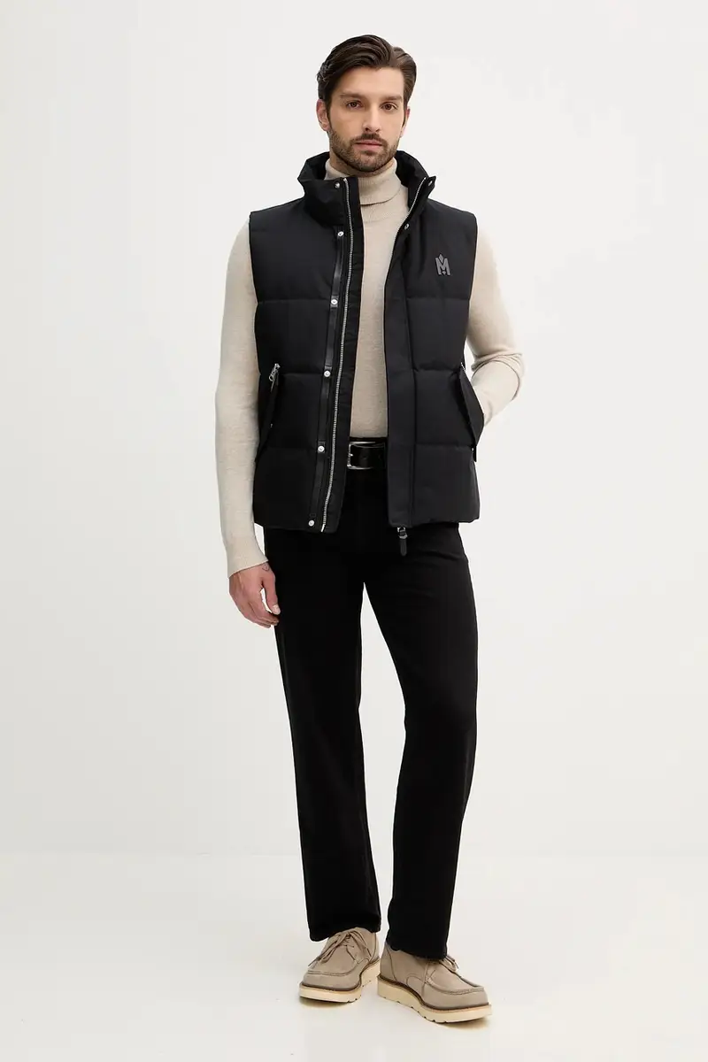 gilet in piuma colore nero JOSEPH miniatura 2