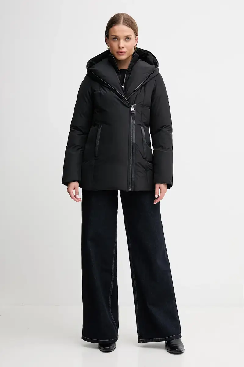 piumino colore nero ADALI-NFR miniatura 2