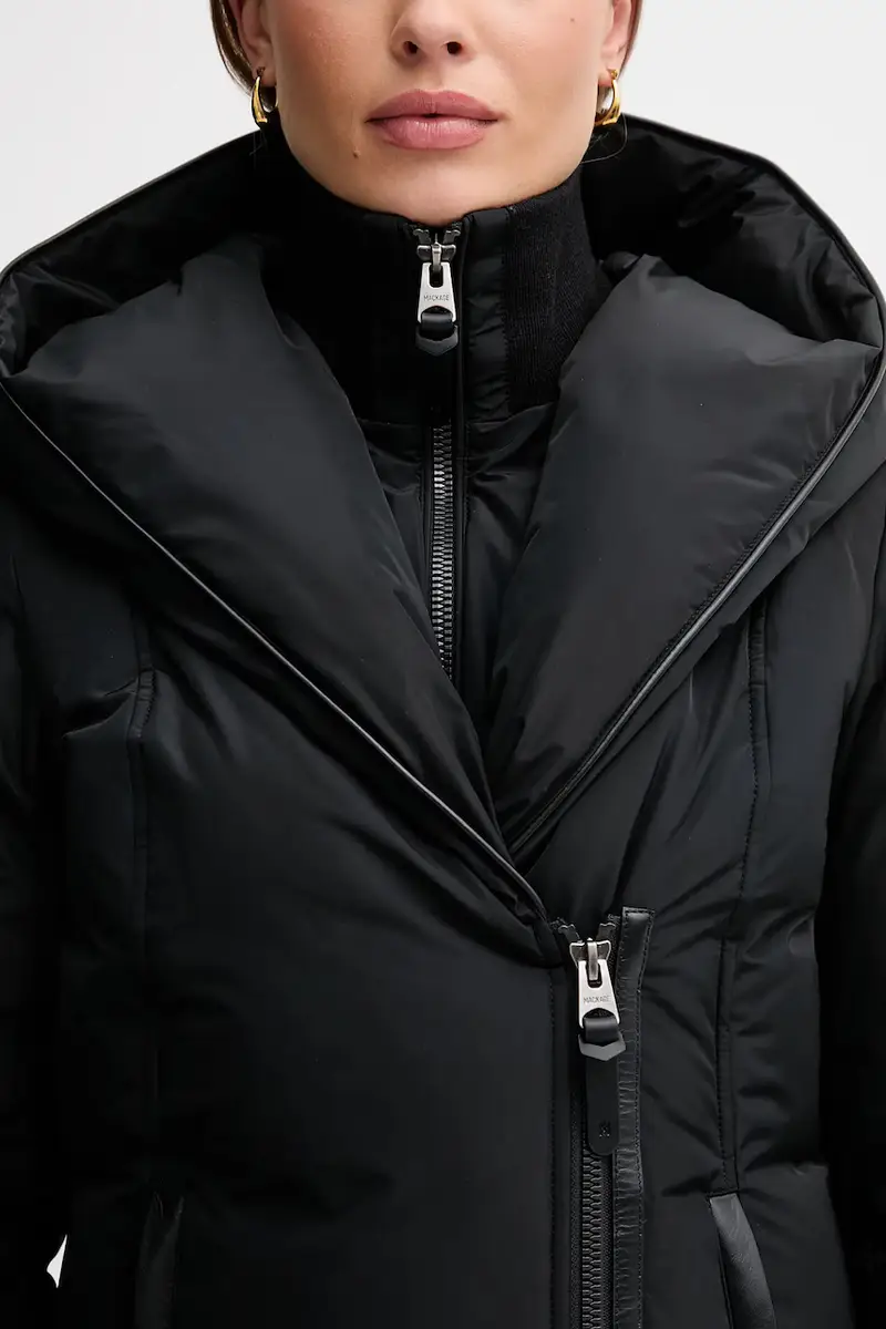 piumino colore nero ADALI-NFR miniatura 5